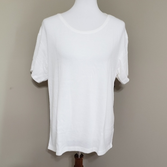 Hye Park and Lune Tops - Soft white tee